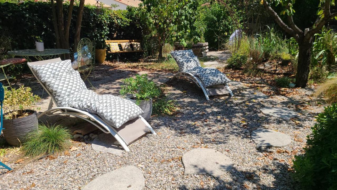 Chez Nous Dans Notre Petit Jardin Apartment Монпелие Екстериор снимка